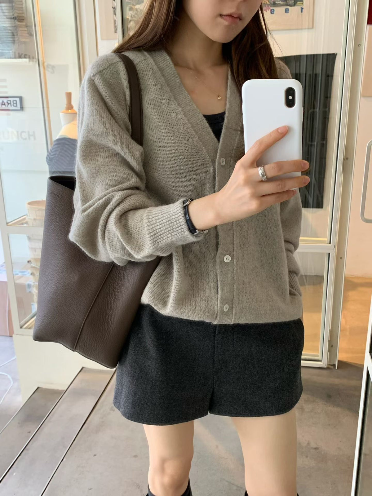 Eden wool shorts