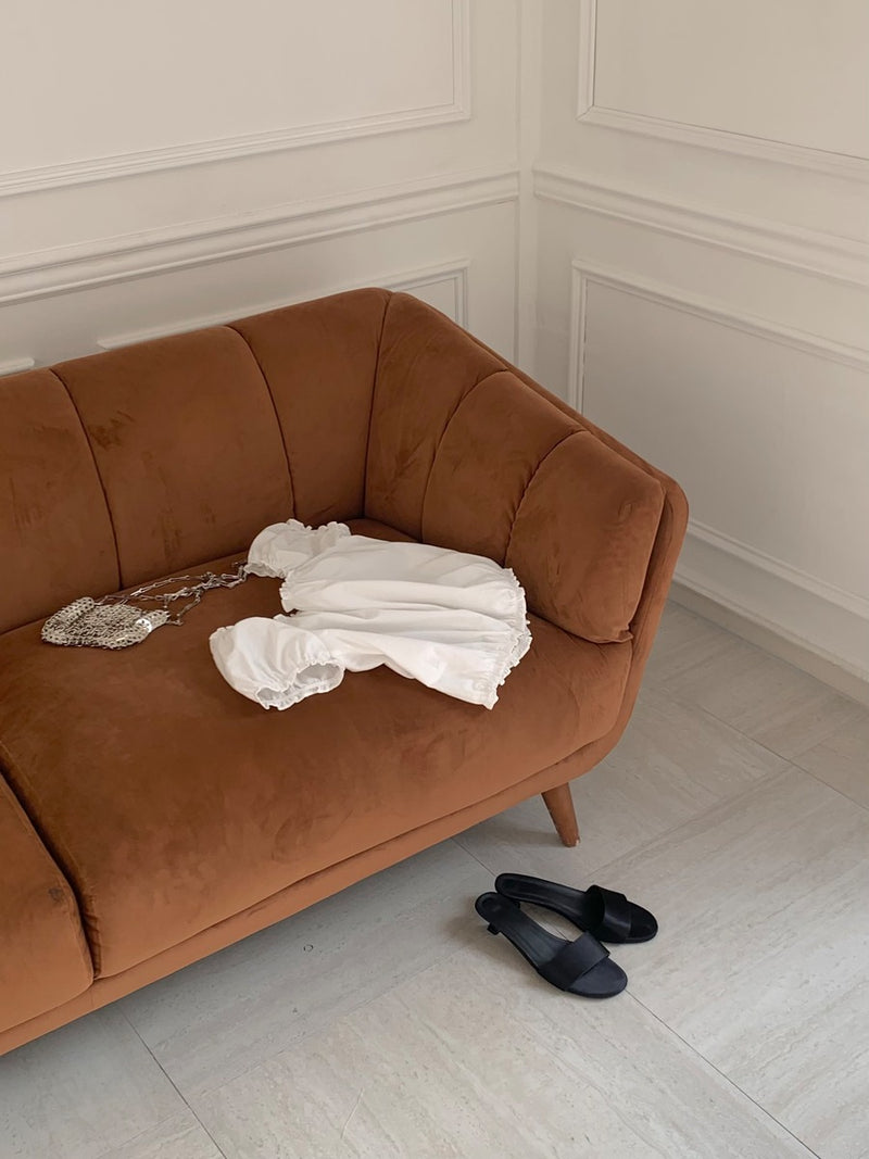 Satin mule