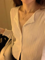 Simon pleats cardigan