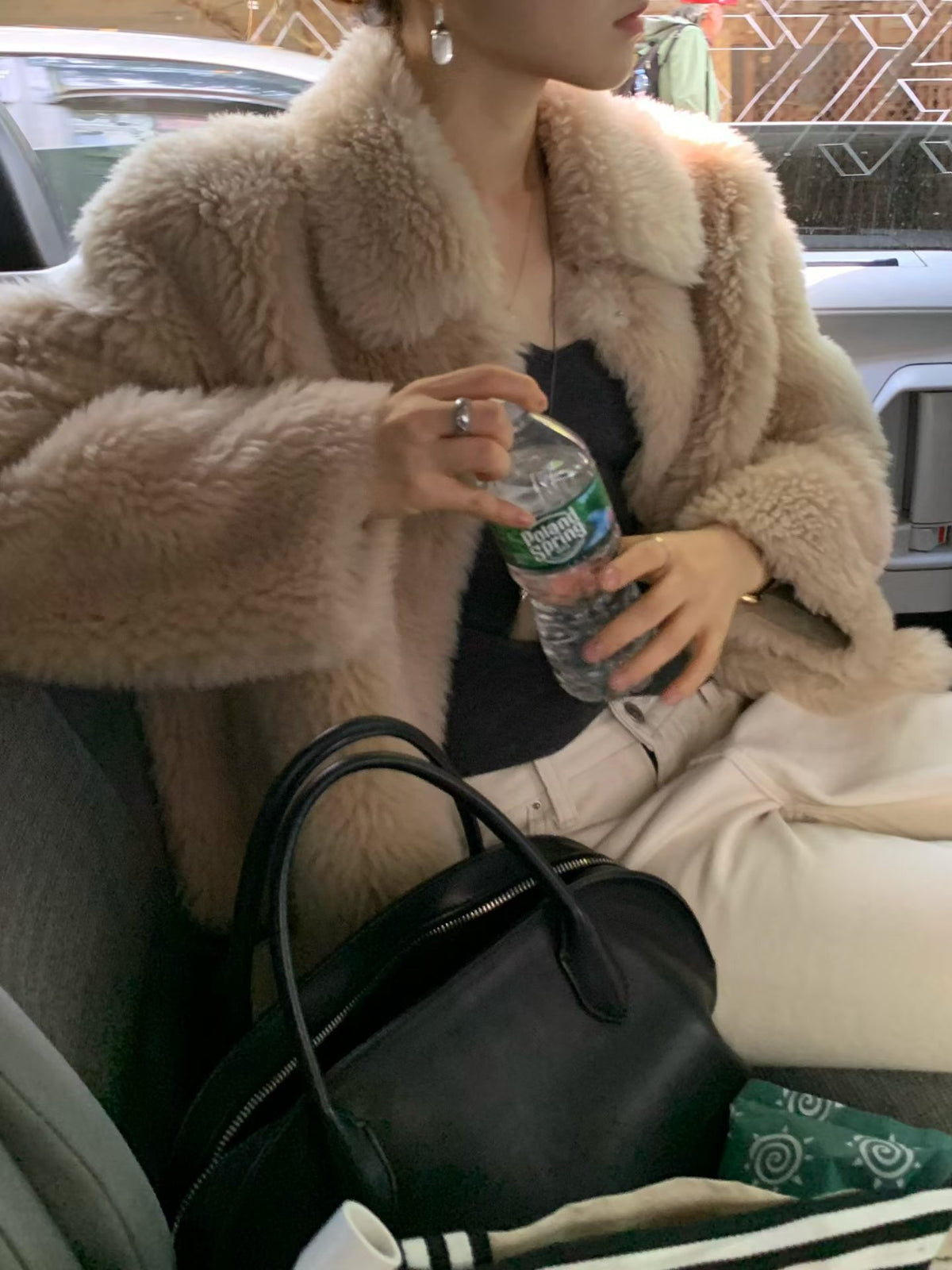 Molly fur mustang