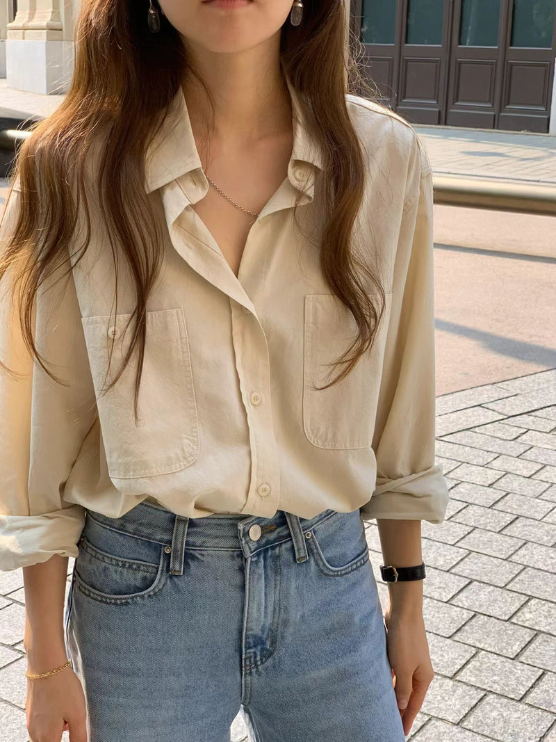 Phoebe pocket shirt