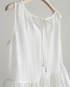 Pure shirring blouse