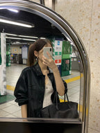 Mine leather jacket