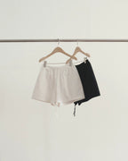 Ribbon banding shorts