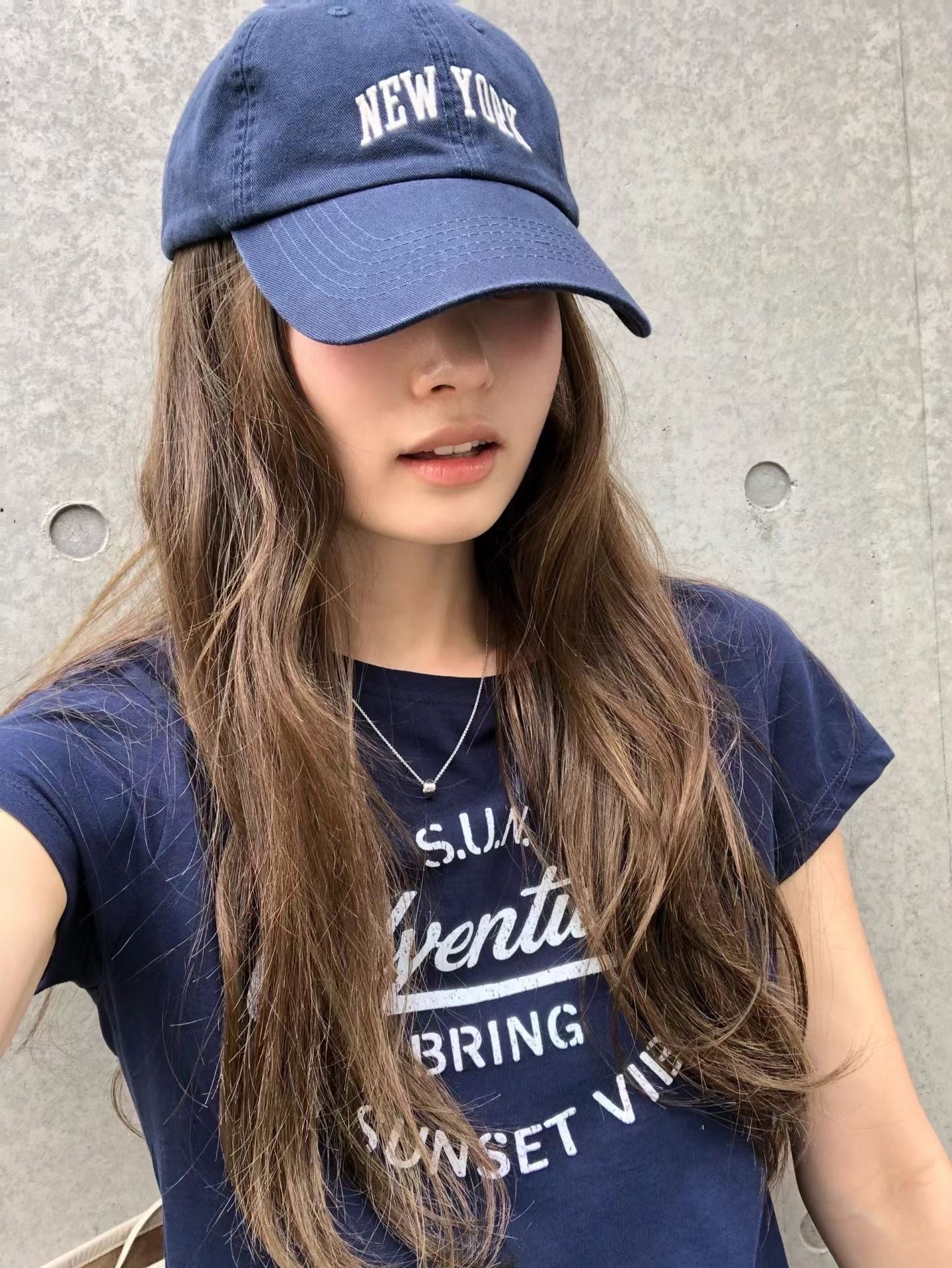 Sunset half tee