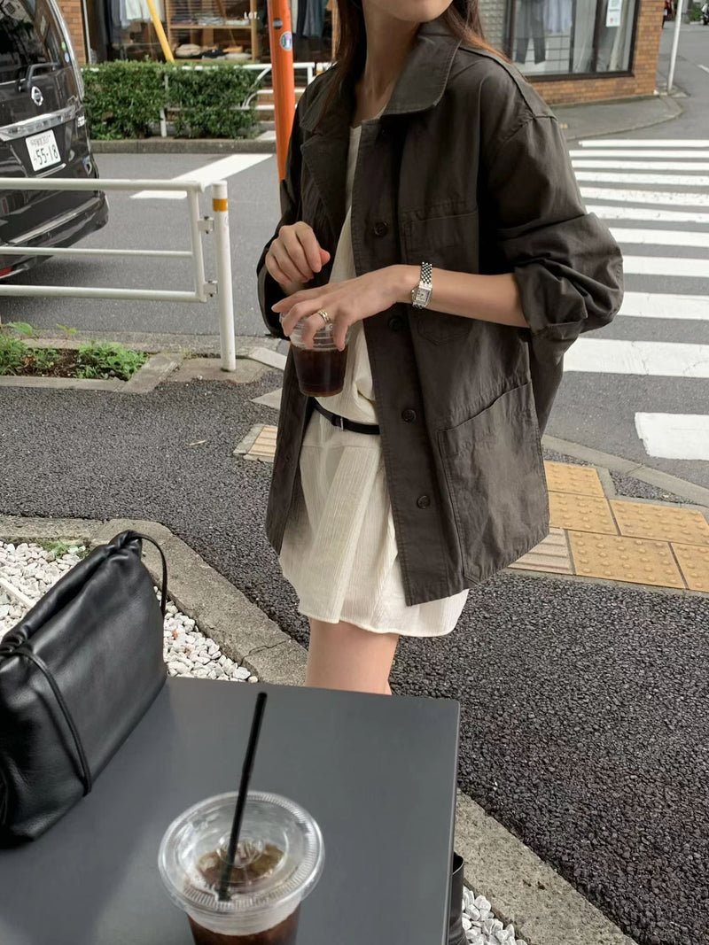 Lazy washing jacket