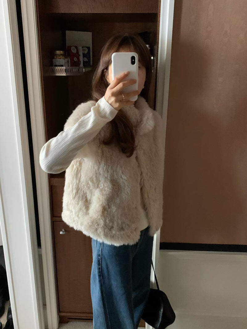 Rouve half fur jacket