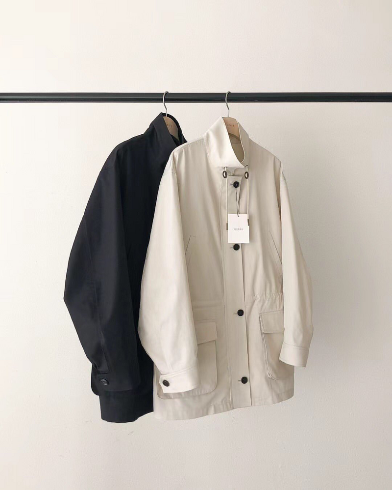[sale] pocket cotton half trench