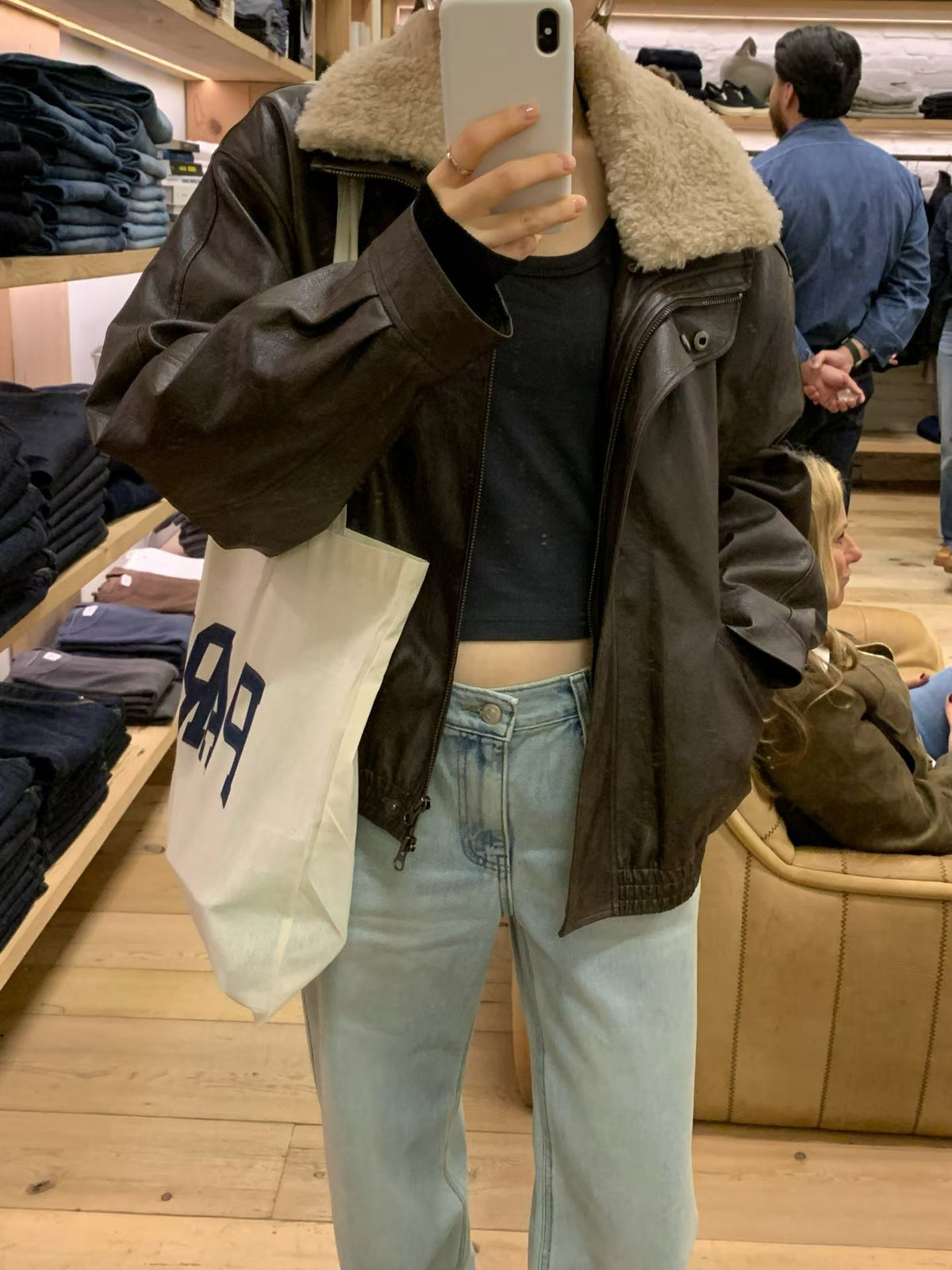Teen light blue denim