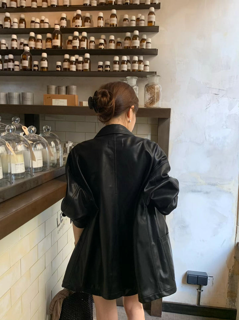 Mine leather jacket