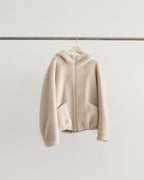 Minc hood fur zipup jacket