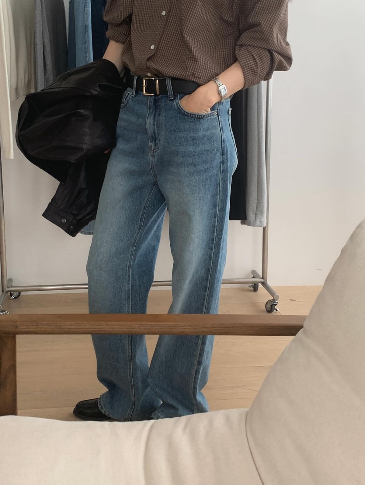 [sale] check shirt