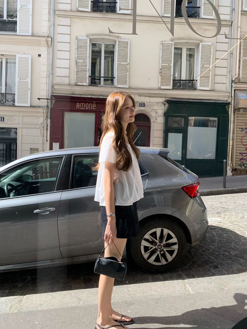 Washing lace blouse