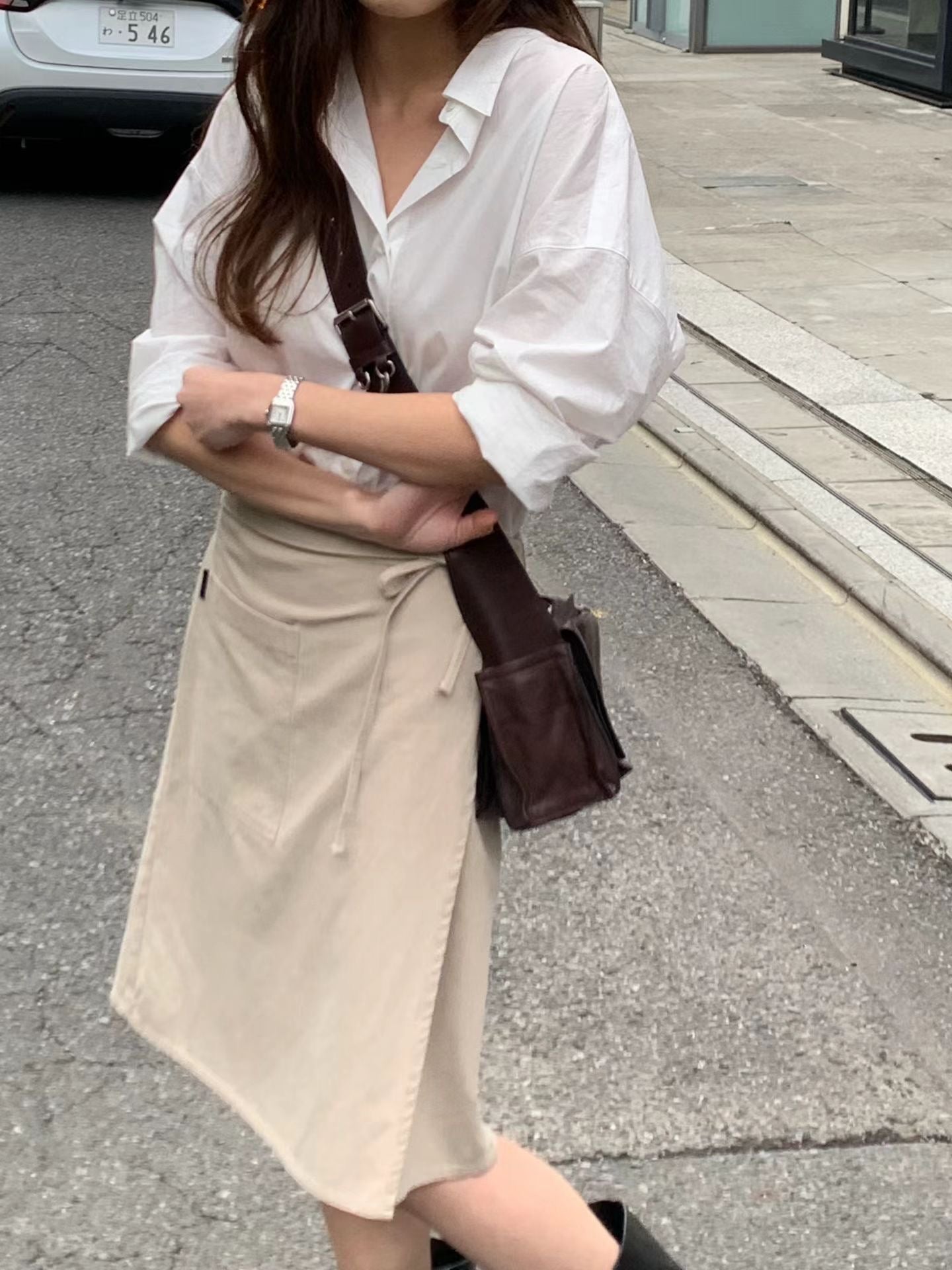 [In stock] Apron skirt