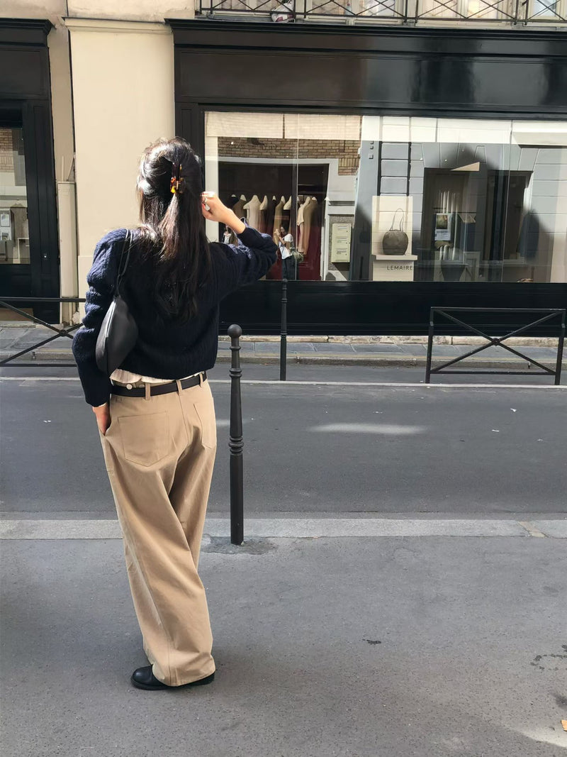 Fond pocket pants