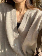 Hay wool knit cardigan