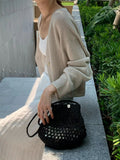 Paper sheer cardigan