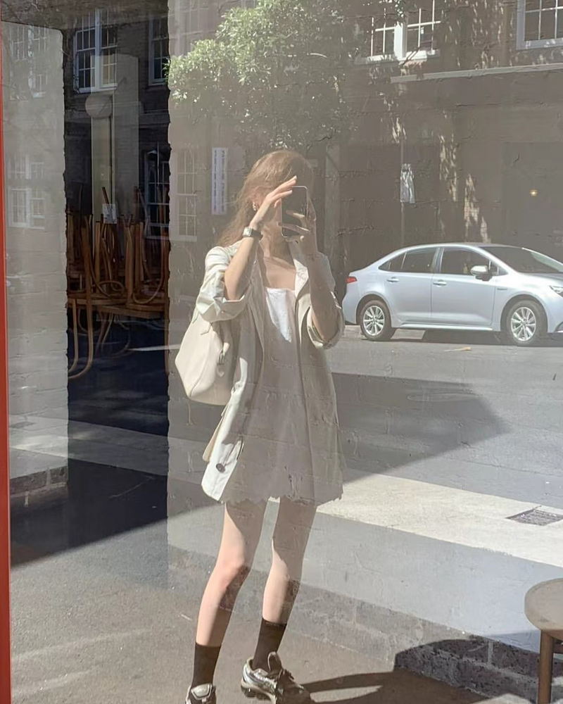 [sale] pocket cotton half trench