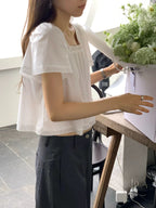 Leaming lace blouse