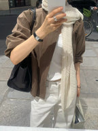 Cone ivory denim