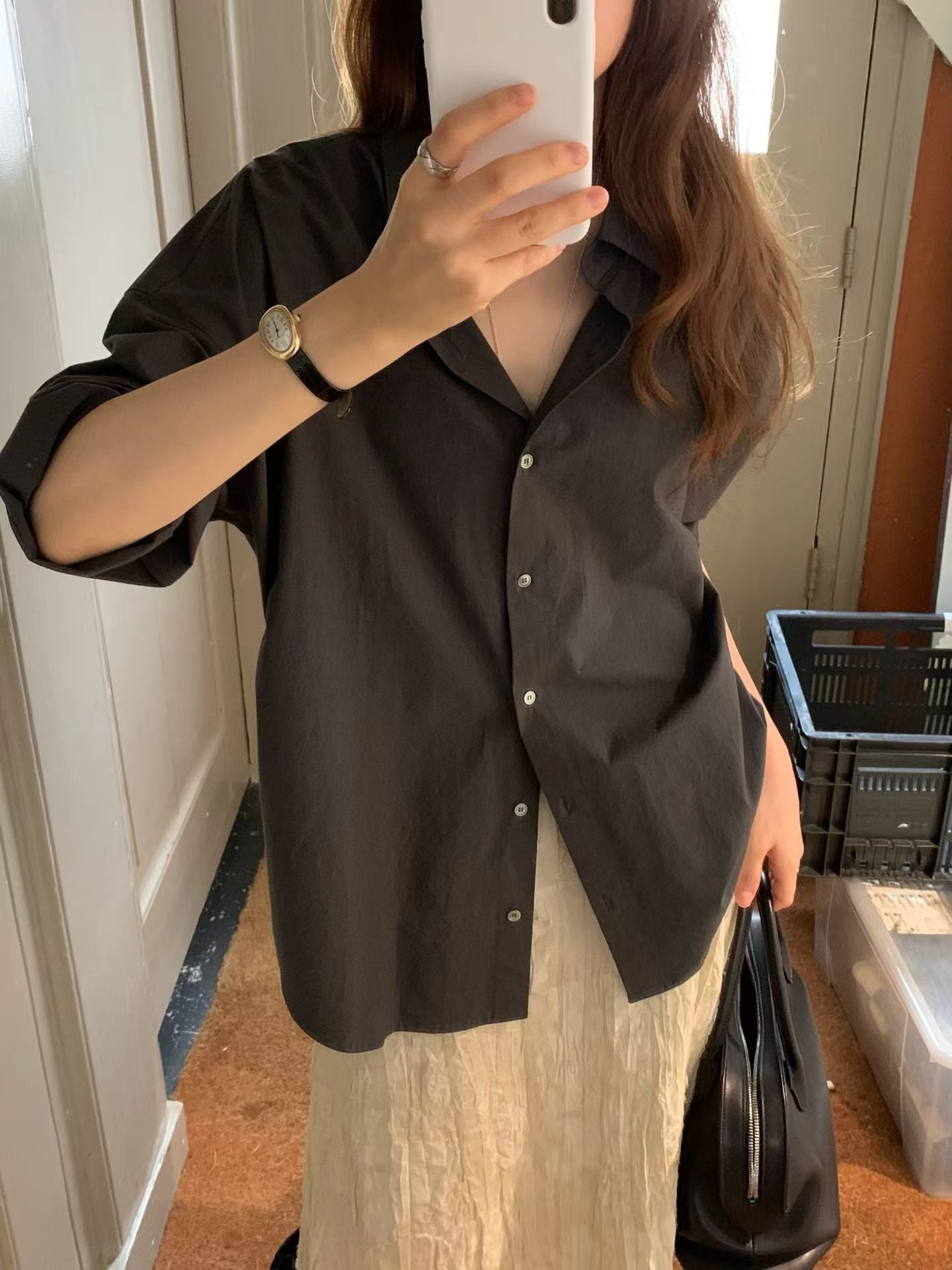 Washed shirt