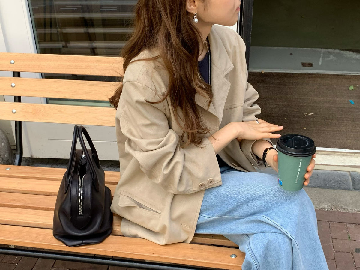 River suede jacket