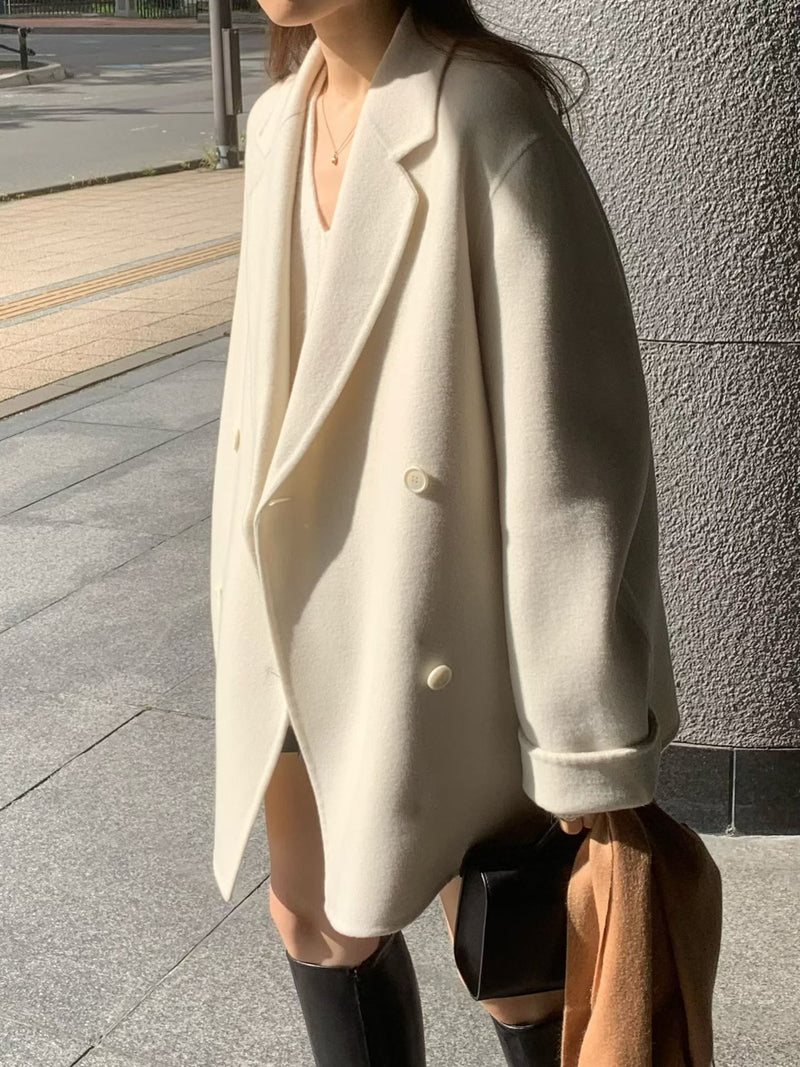 Bruni double half coat