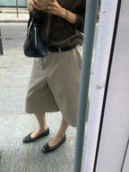 Ain v wholegarment knit