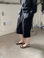 Nuance velvet line sandal