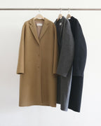 Handmade lene wool long coat