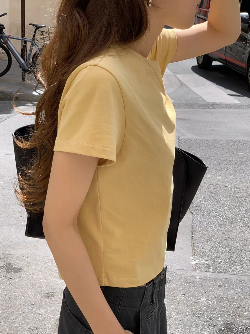 Dover crop tee