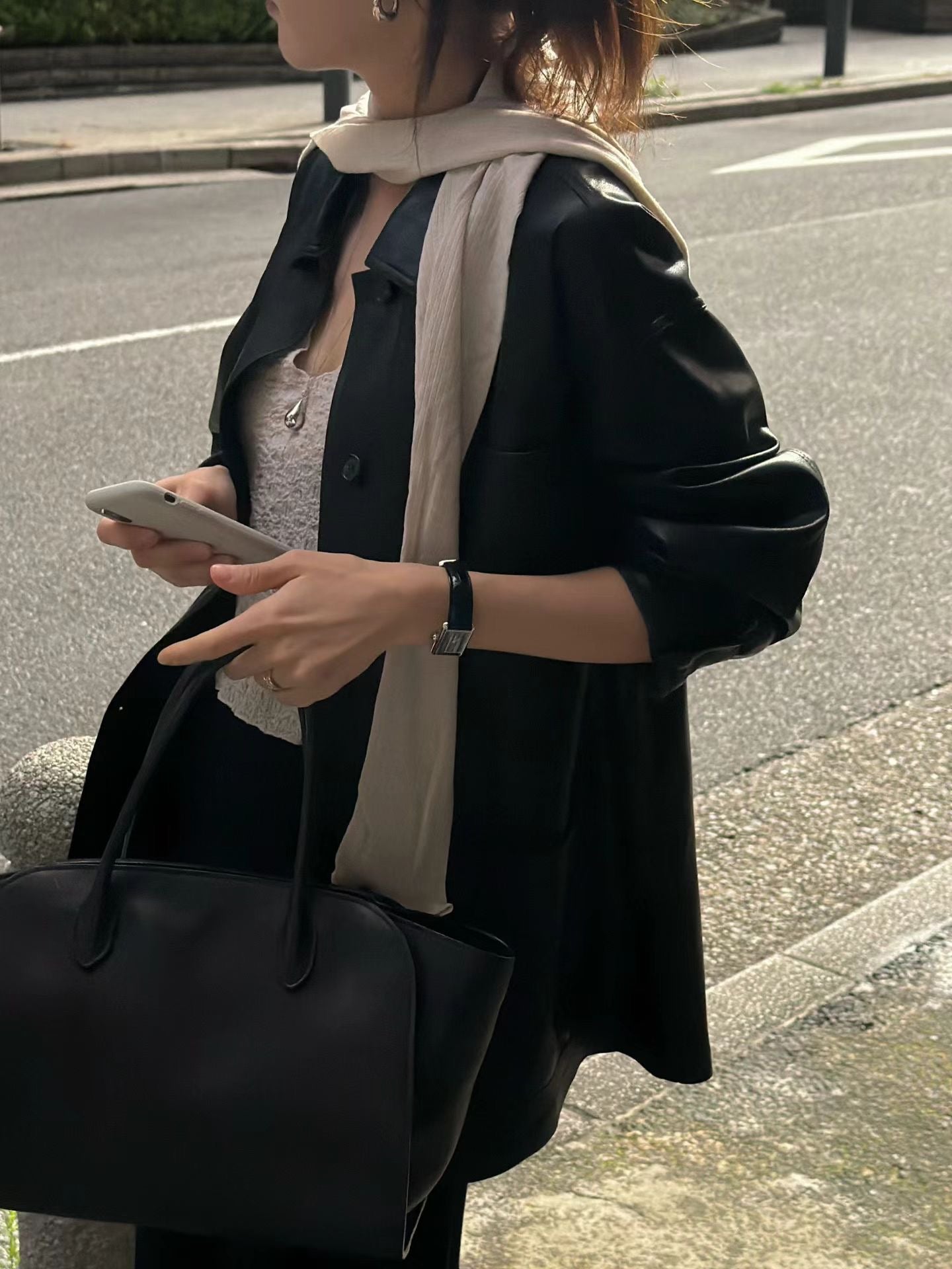 Mine leather jacket