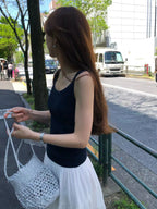 Organic linen sleeveless knit