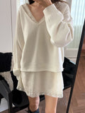 Wool v neck MTM
