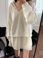 Wool v neck MTM