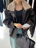 Chloe leather jumper