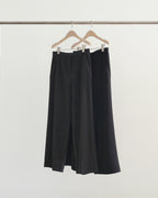 Wool maxi slacks
