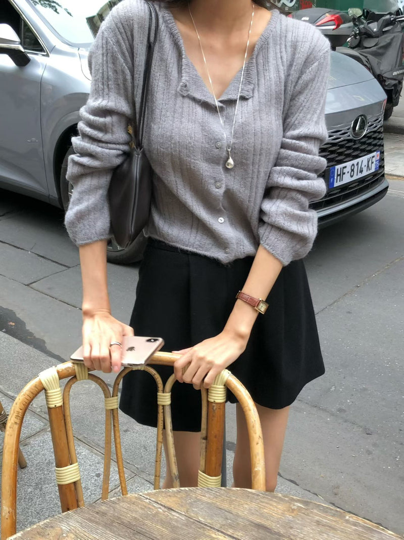 Butter rib cardigan