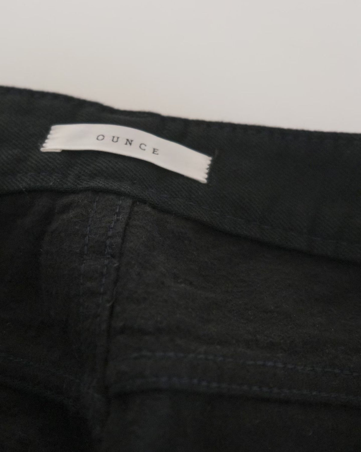 Black cotton kimo pants