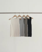 Low knit sleeveless