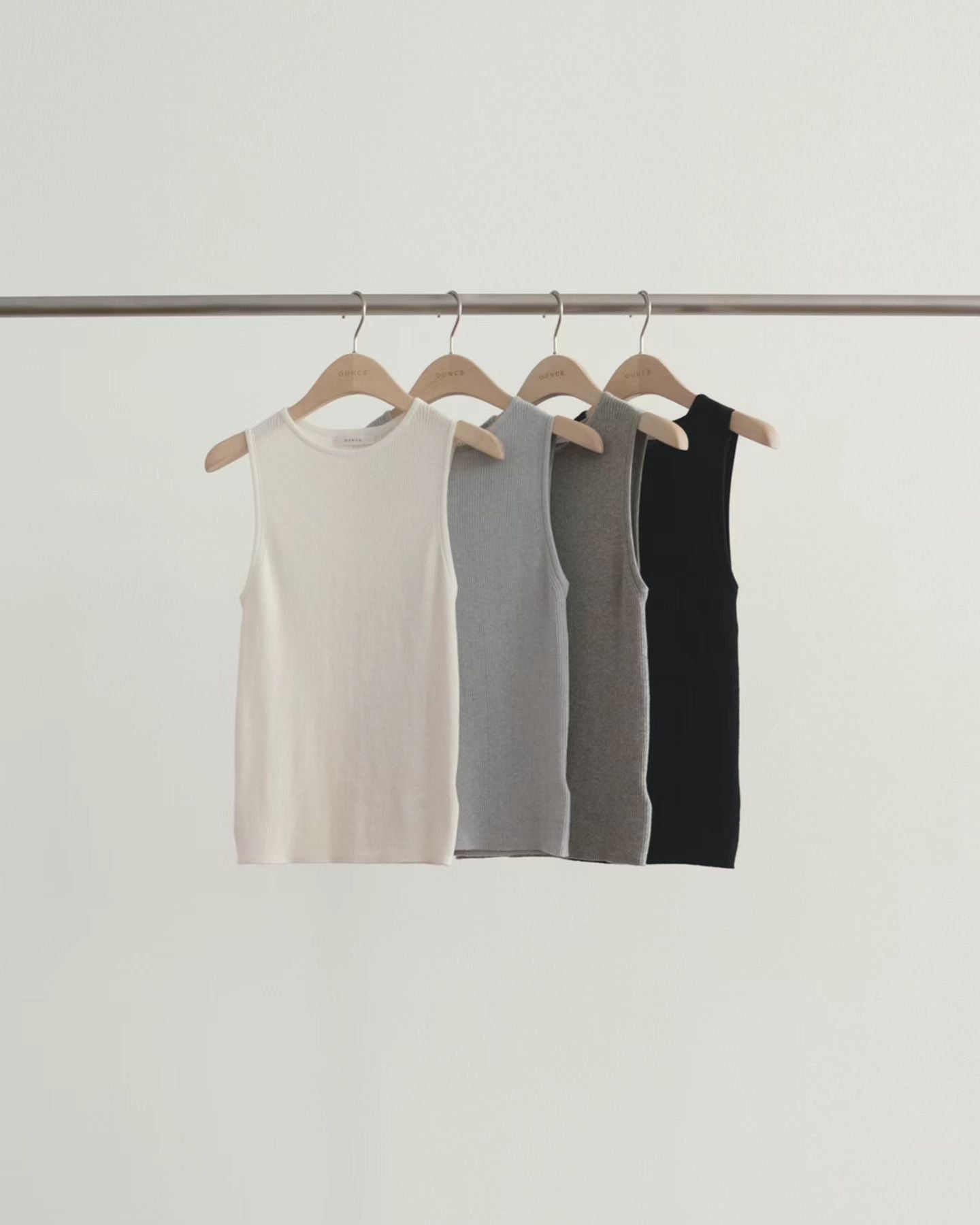 Low knit sleeveless