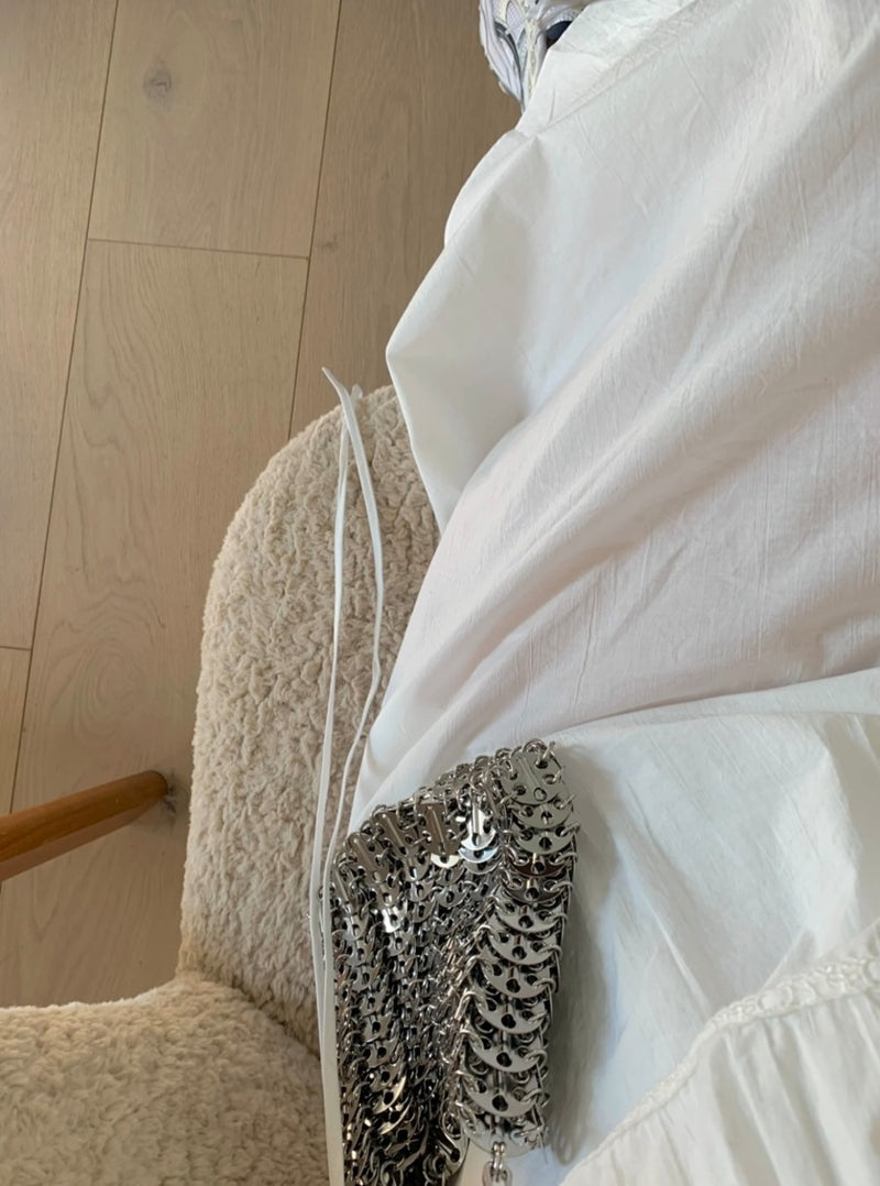 [sample] Silver metal bag