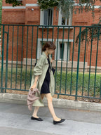 Vintage washing trench coat