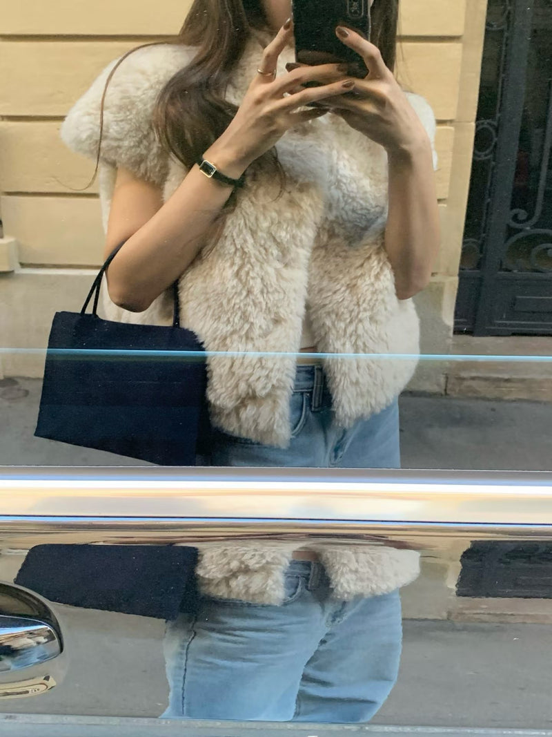 Rouve half fur jacket