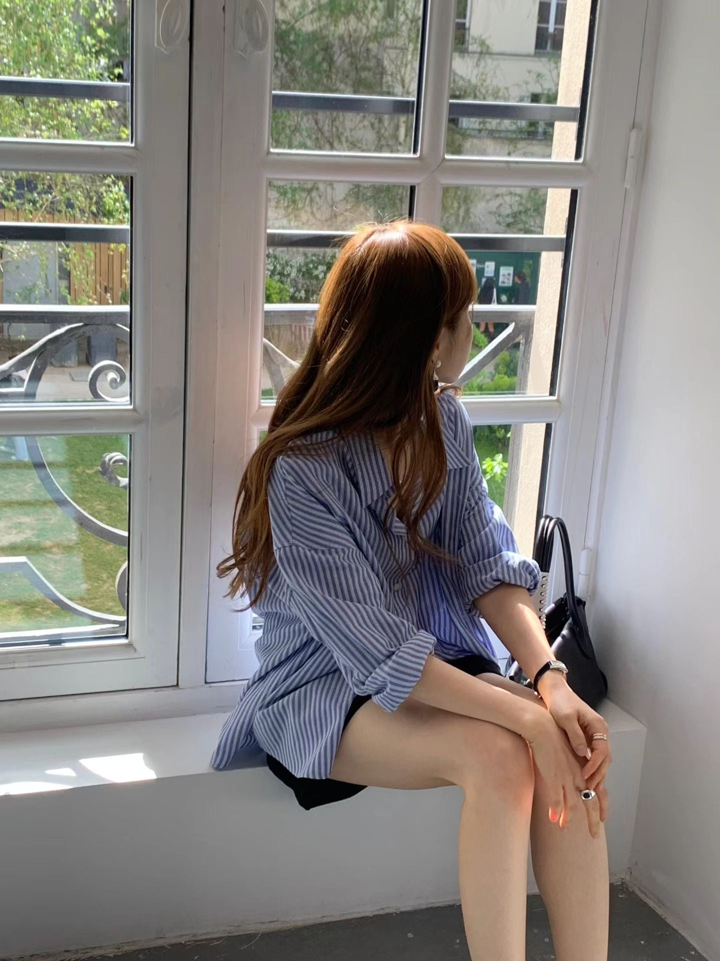 Boxy drop shirt