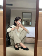 Wool silk cardigan