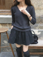 Maren wool mini skirt