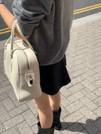 Mini flare skirt