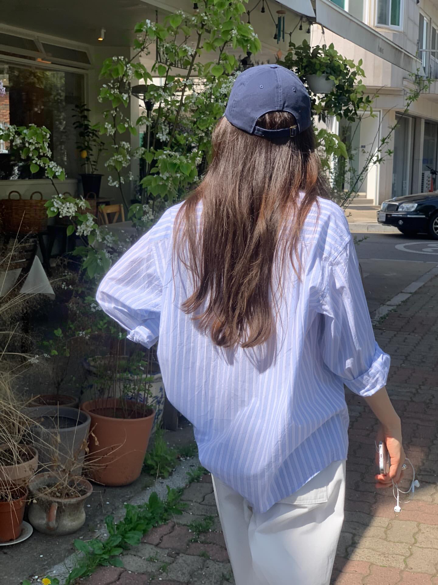 [Instock] River stripe shirt