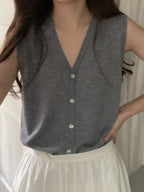 [sale] Blend knit vest